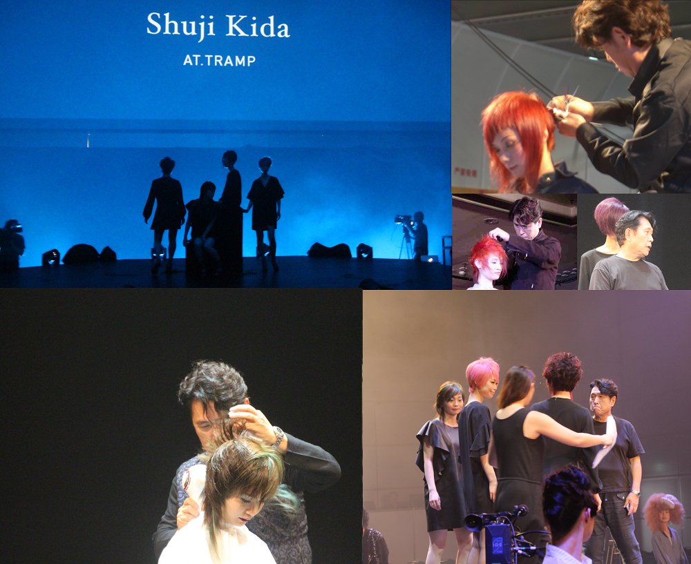 Shujiのヘアーショーコラージュ画像